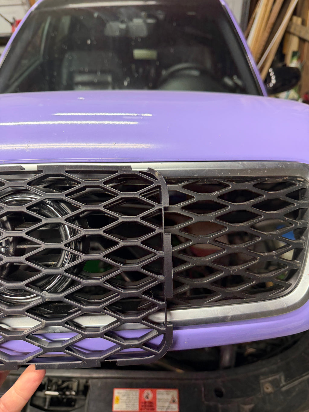 RS Style Bumper Grills with Fog Light Holes