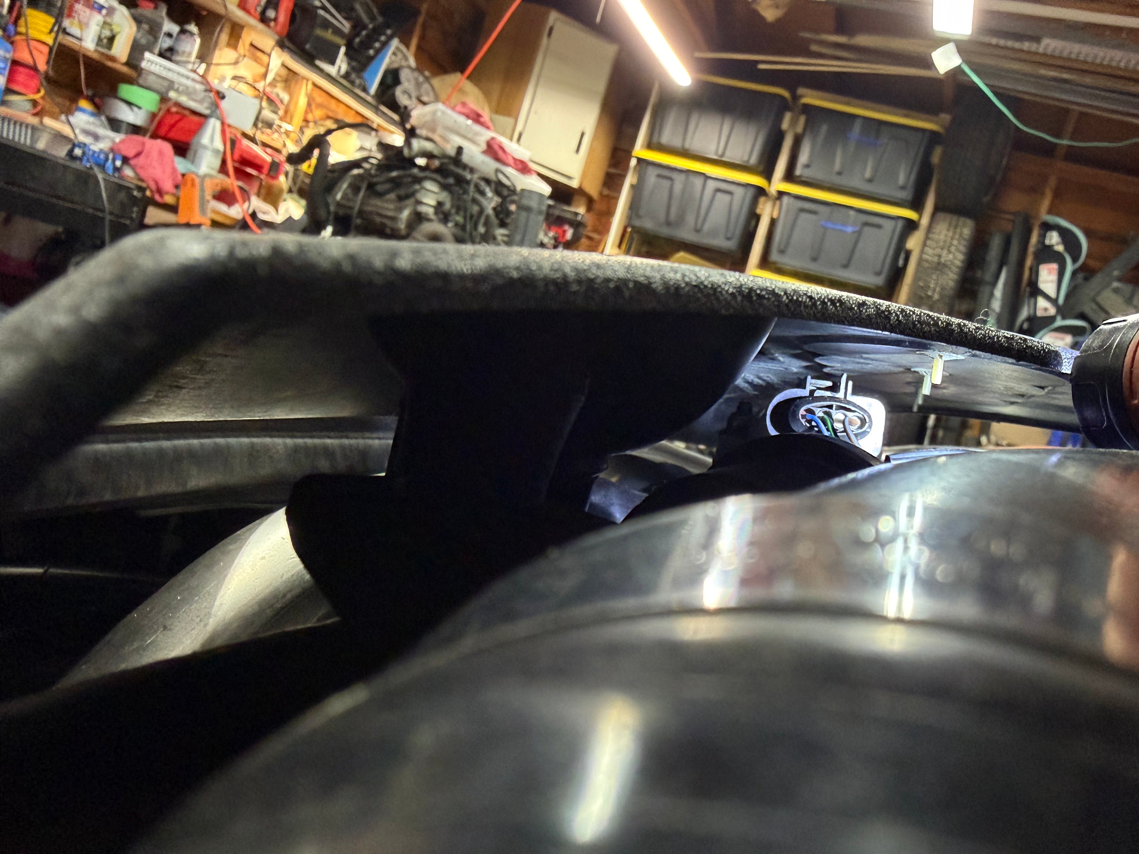Engine cover riser kit