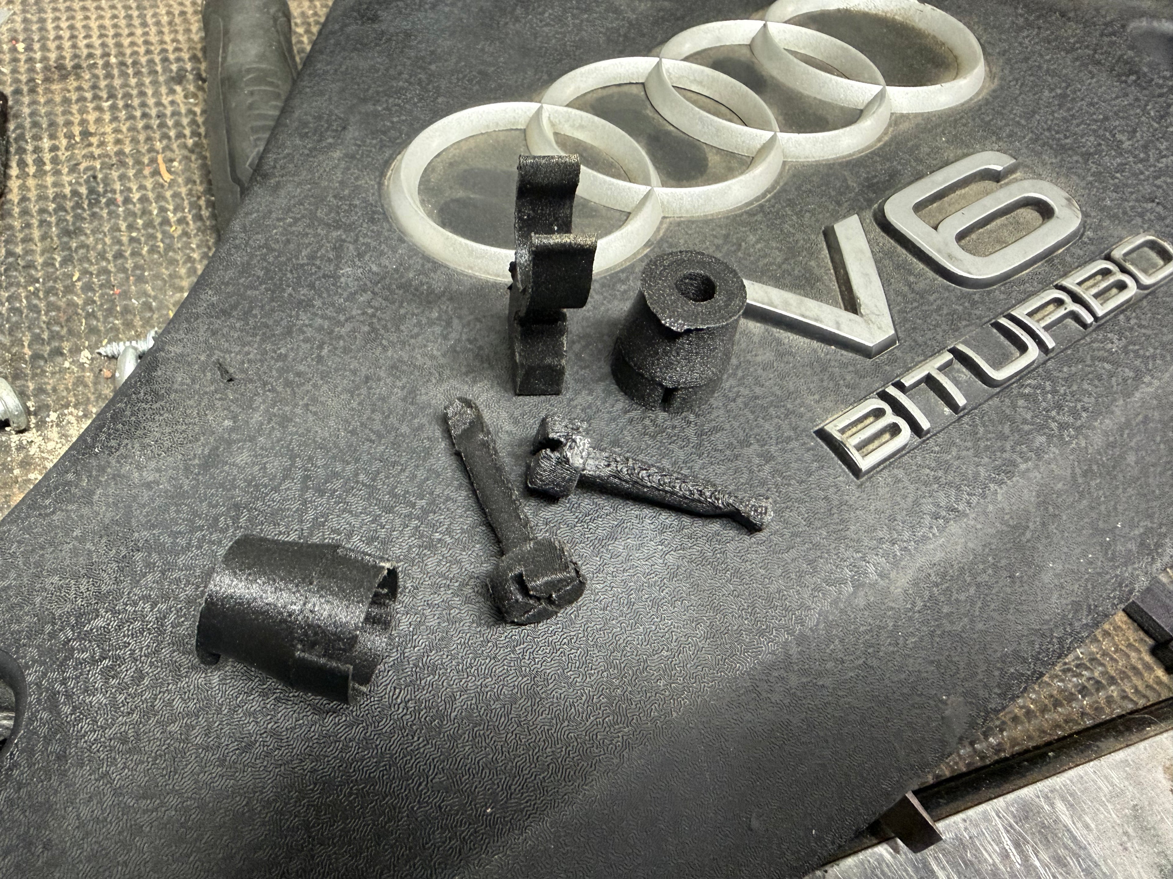 Engine cover riser kit