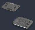 Audi B5 S4 Headlight Washer Covers - Clip for under factory tops - Print File